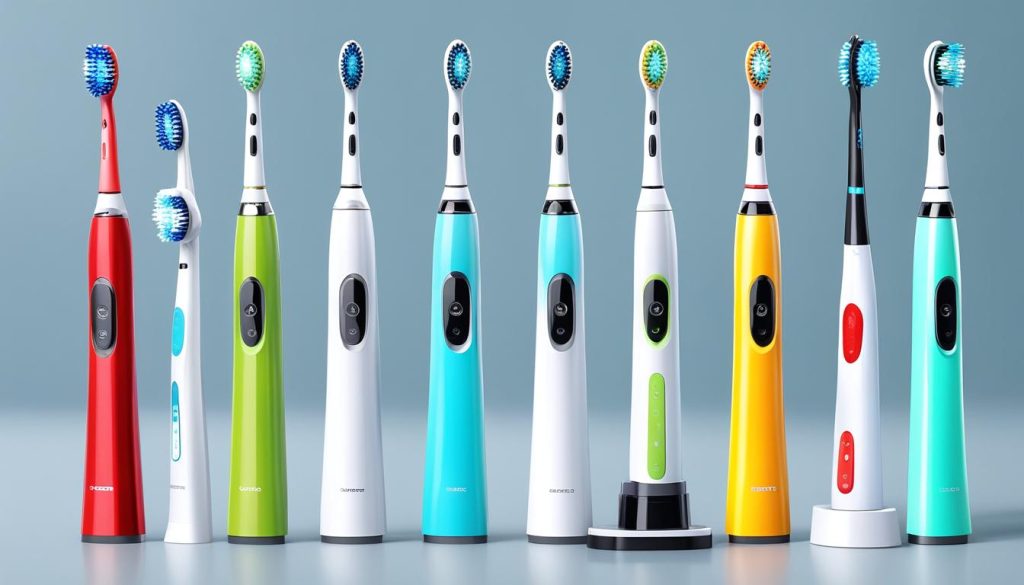 Electric toothbrush comparison