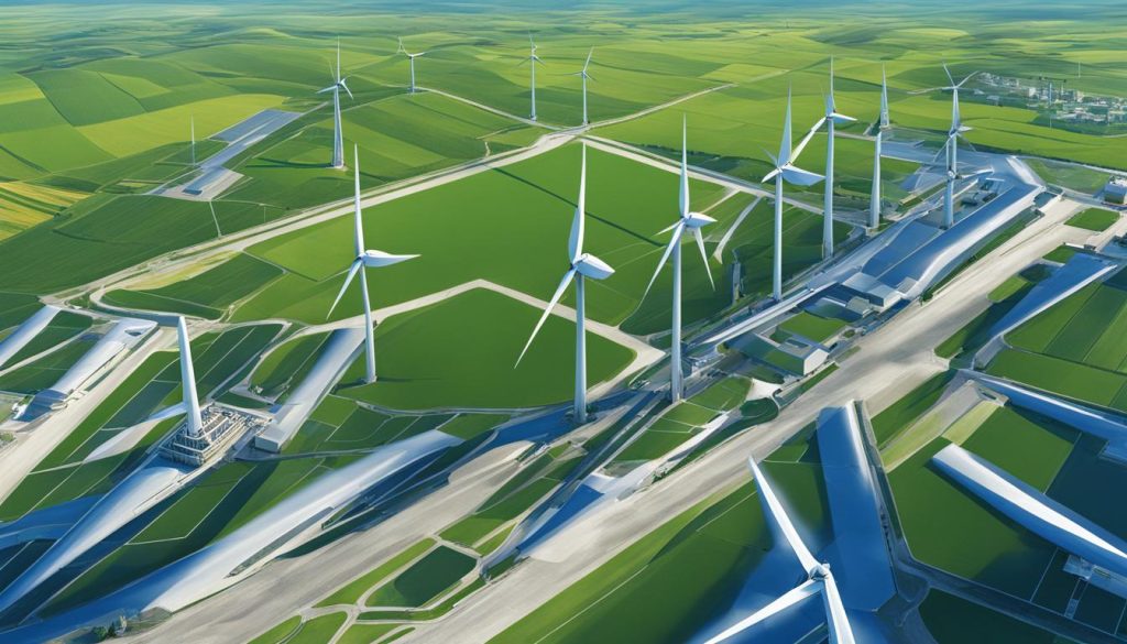 Renewable energy for commercial use