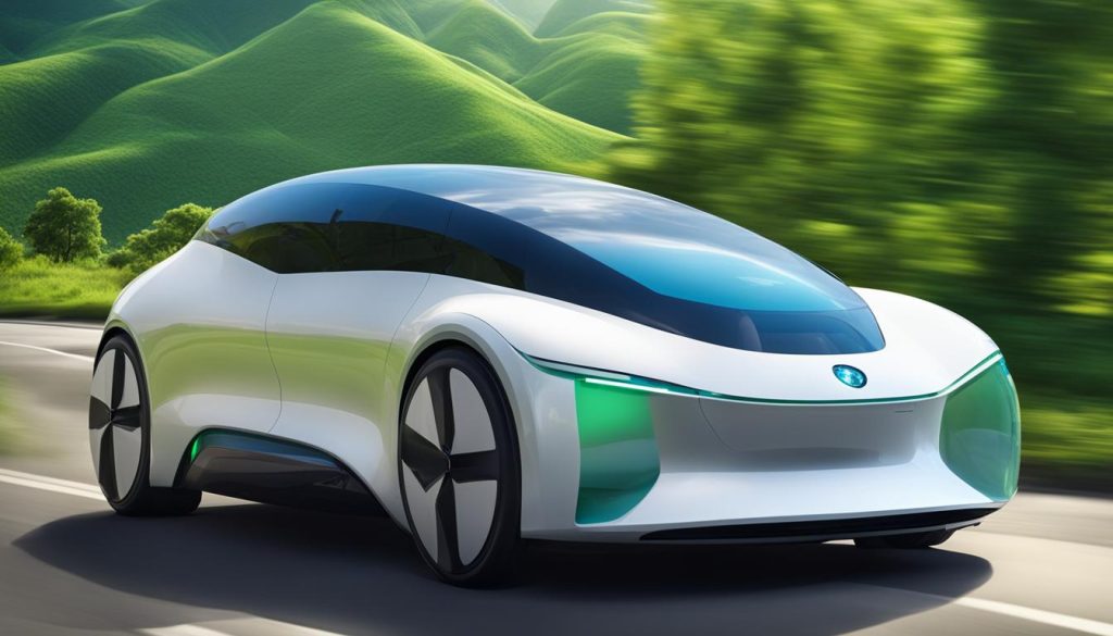 eco-friendly electric car