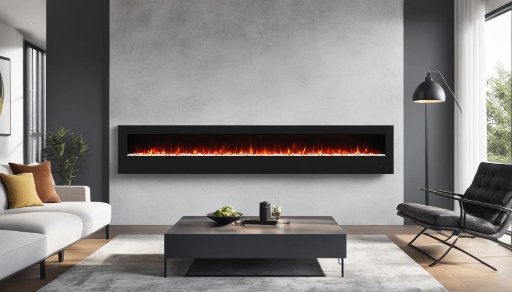 electric fire installation