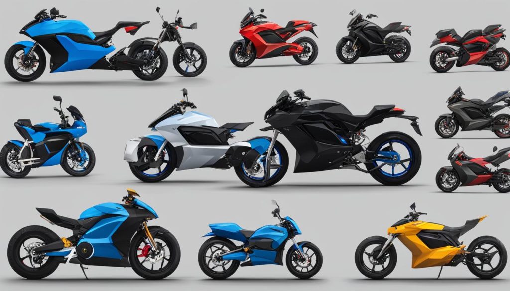 electric motorbike comparison table