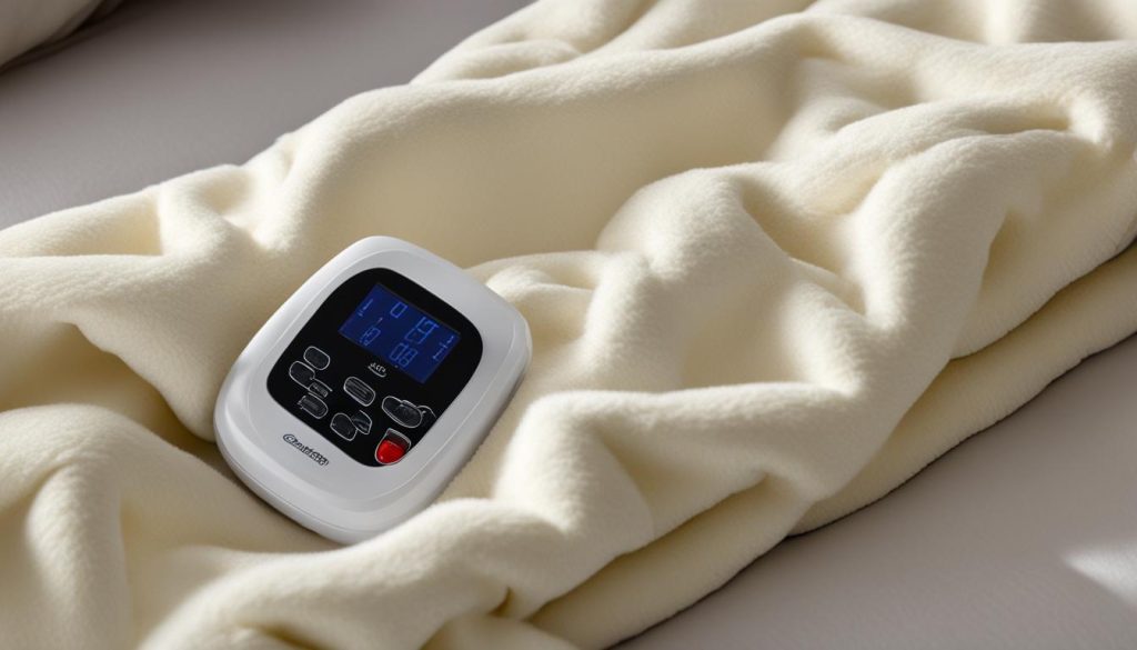 single electric blanket with dual control