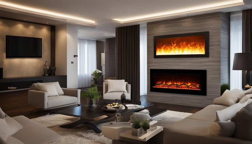 wall mounted electric fire