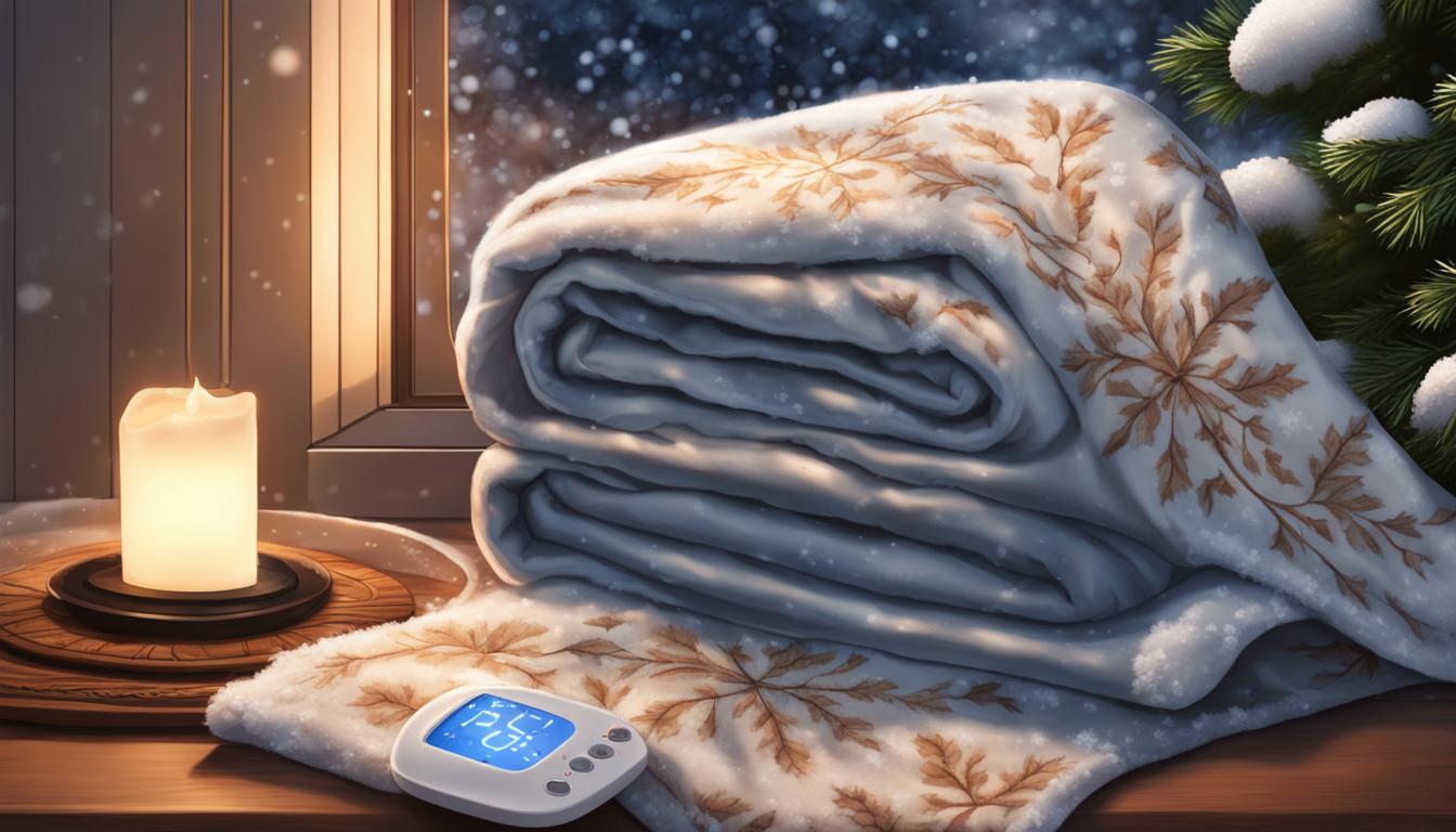 Silent Night Electric Blanket Cosy Winter Warmth