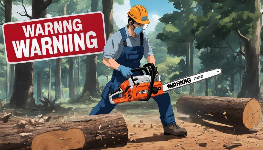 electric chainsaw safety tips