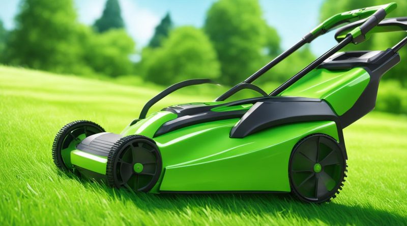 electric lawn mower
