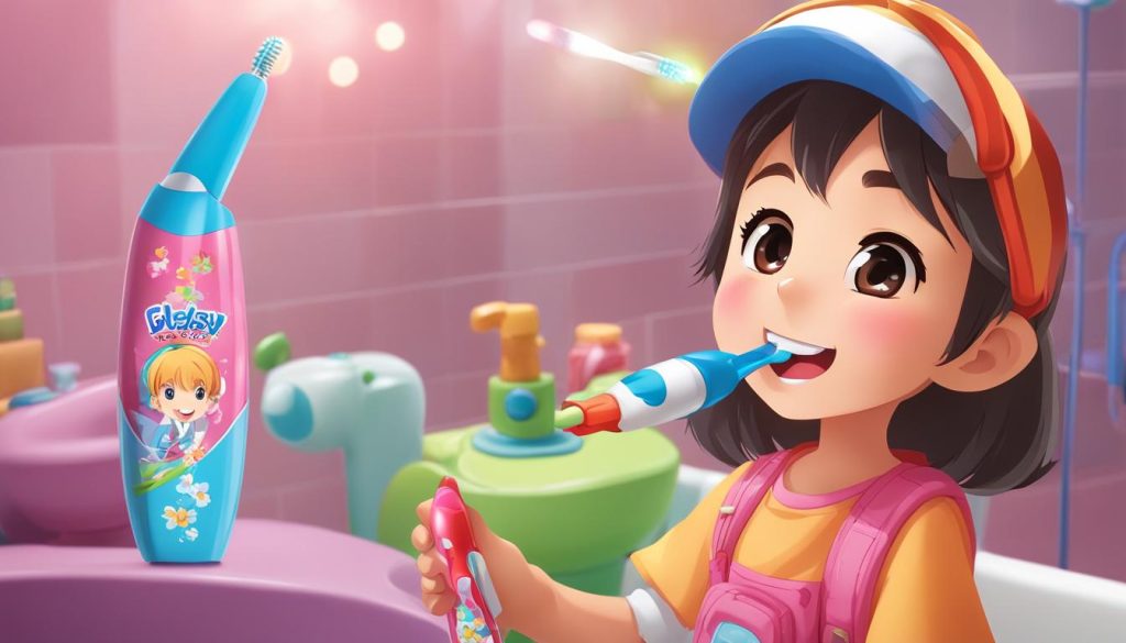 kid-friendly electric toothbrush